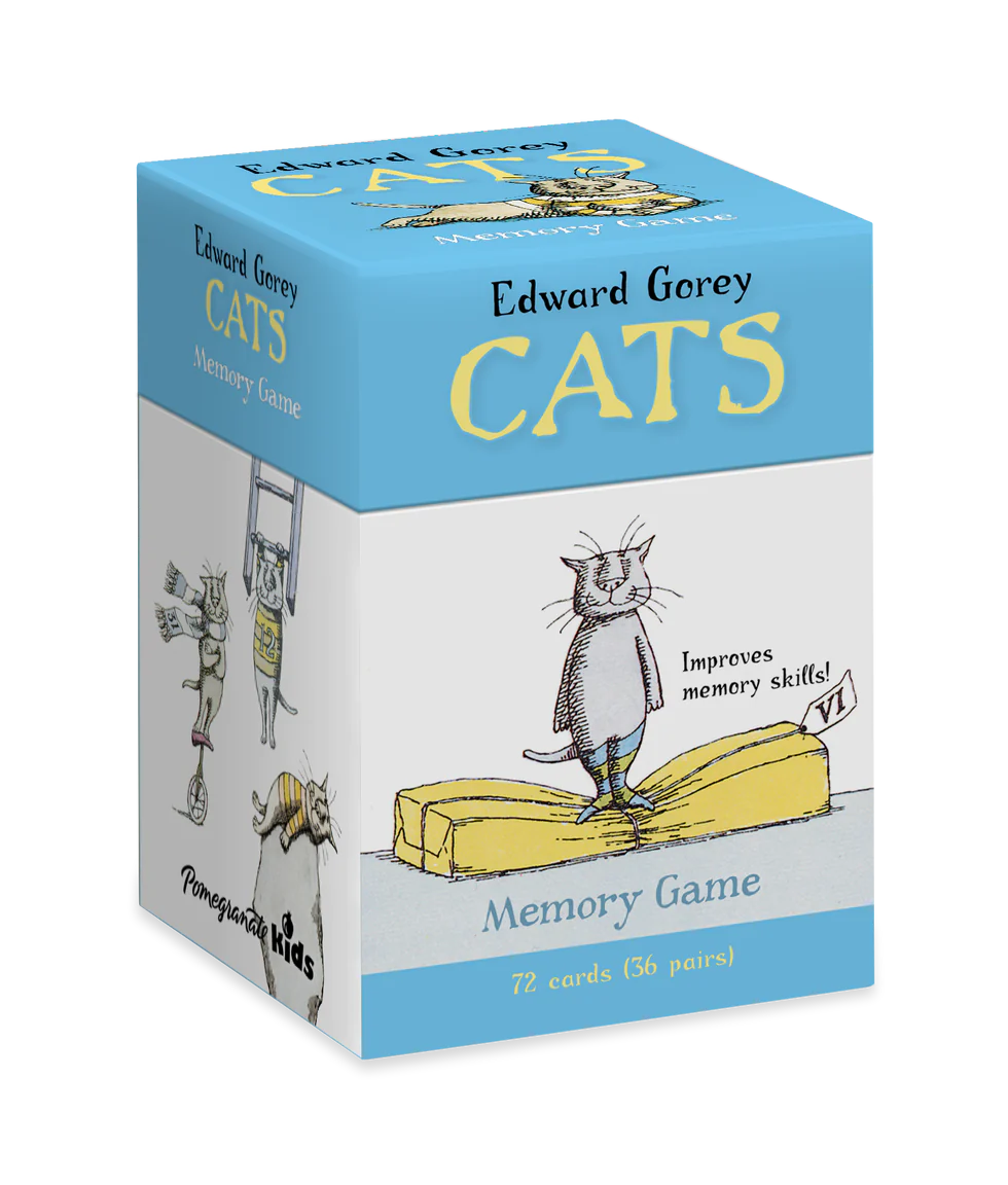 Pomegranate: Edward Gorey: Cats Memory Game