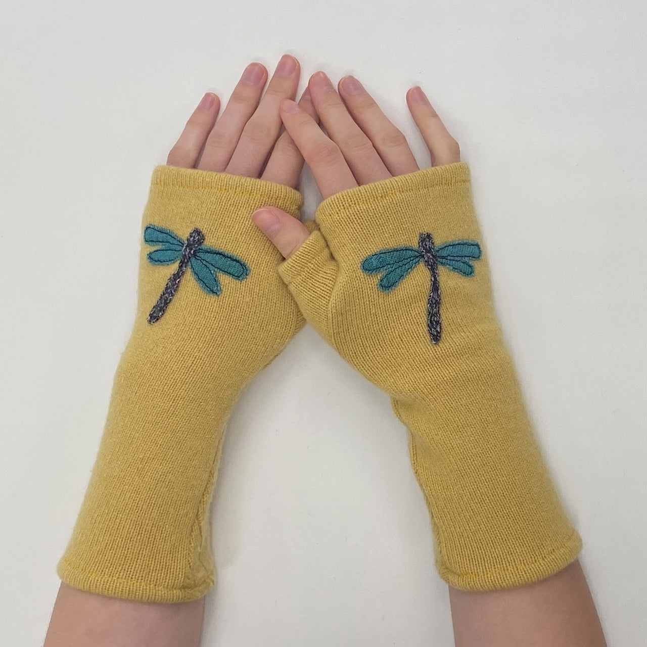 Sardine Clothing Co: Dragonfly Fingerless Gloves