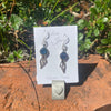 Jolica: Jellyfish Earrings, Blue Drusy