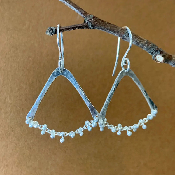 YedOmi: A-Frame Chandelier Earrings