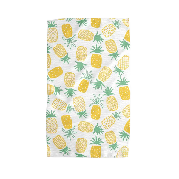 Geometry: Pineapple Love Tea Towel