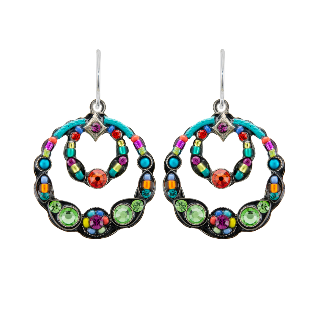 Firefly: Double Circle Earrings (E419)