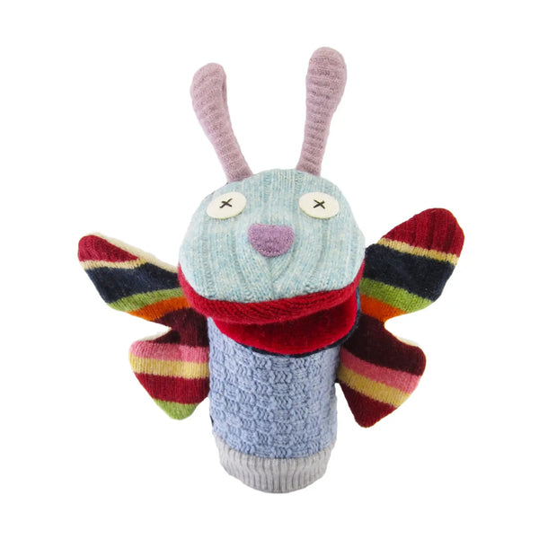 Cate & Levi: Hand Puppet, Butterfly (wool)