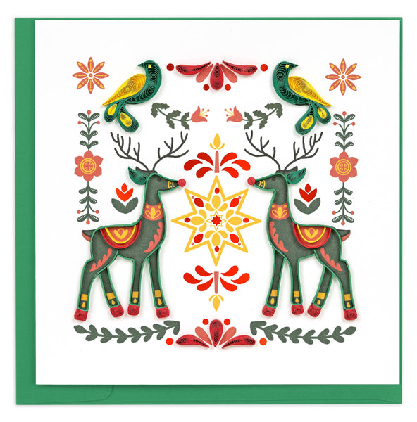 Quilling Card: Scandinavian Christmas