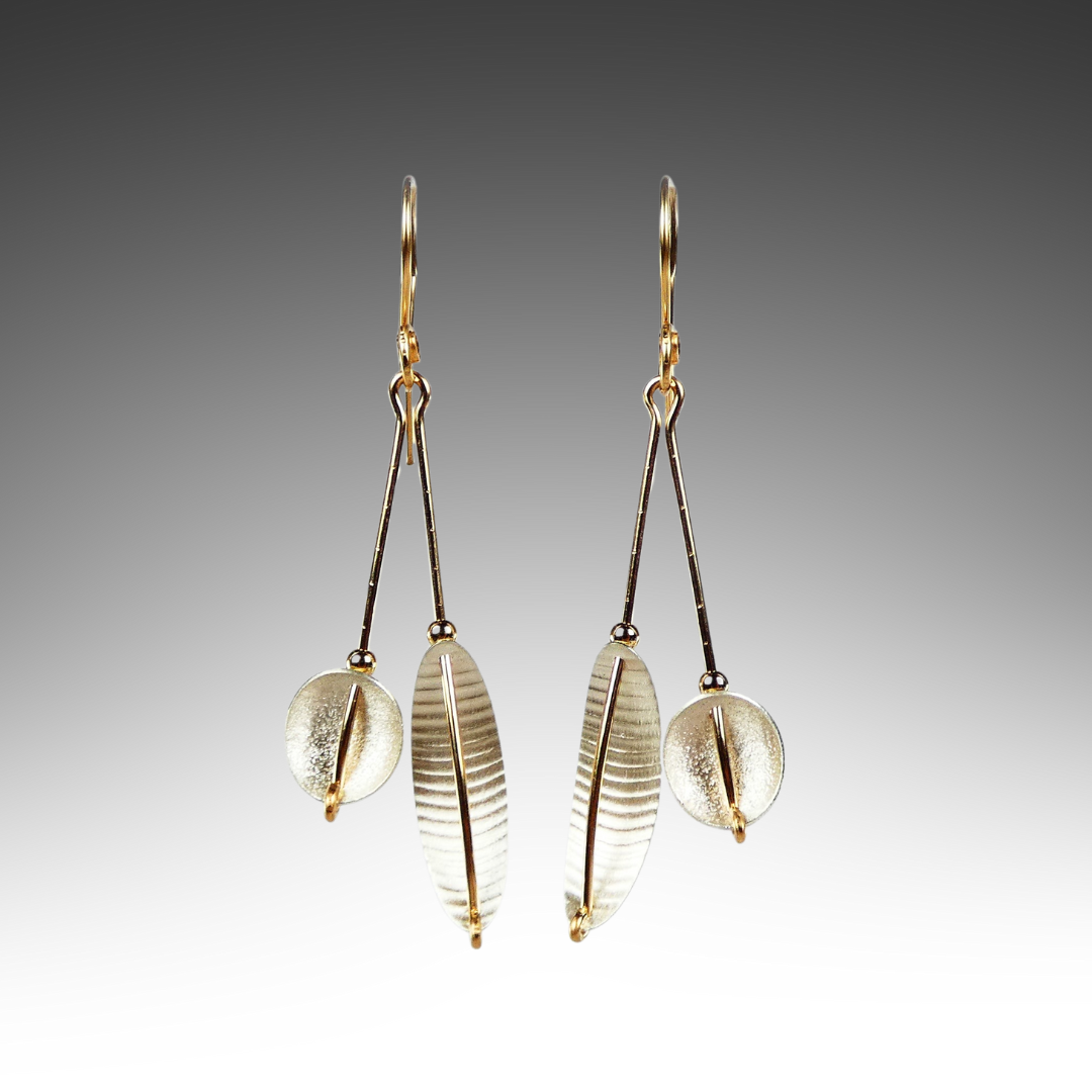Carolyn Zakarija: Falling Leaves Earrings
