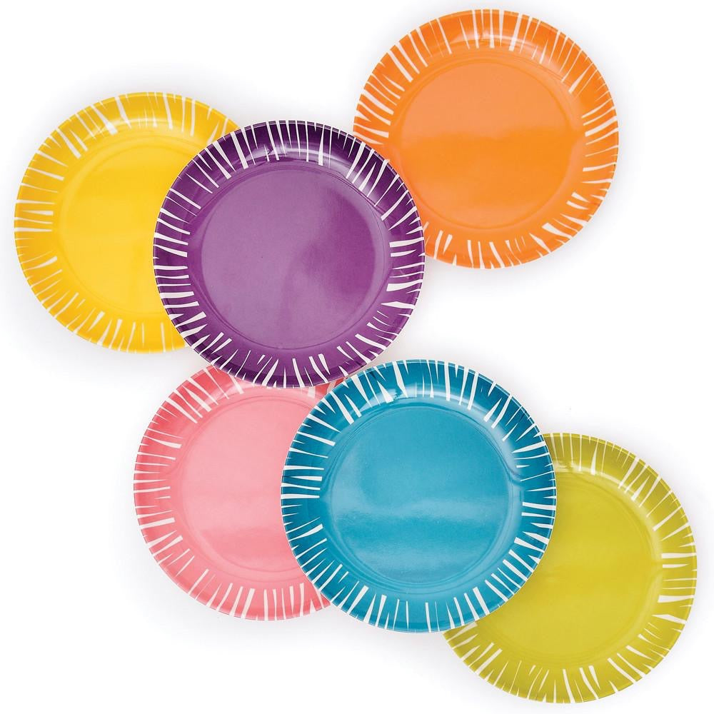 French Bull: Fringe Appetizer Plate Set