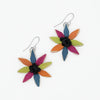 Sylca: Amaya Flower Earrings, Brights