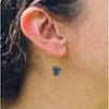 Susan Rodgers: Arrowhead Earrings, Paraiba Kyanite