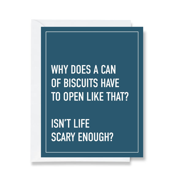 Ink & Attitude: Scary Biscuits Greeting Card