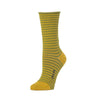 Zkano: Rose Rolltop Crew Sock (M)