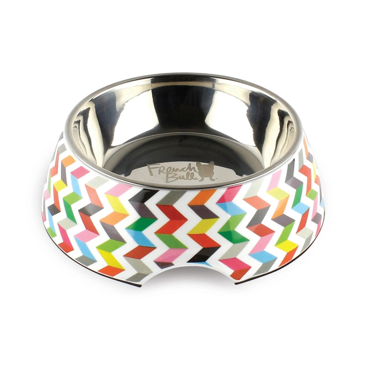 French Bull: Ziggy White Small Pet Bowl