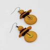 Sylca: Assuta Earrings, Mustard