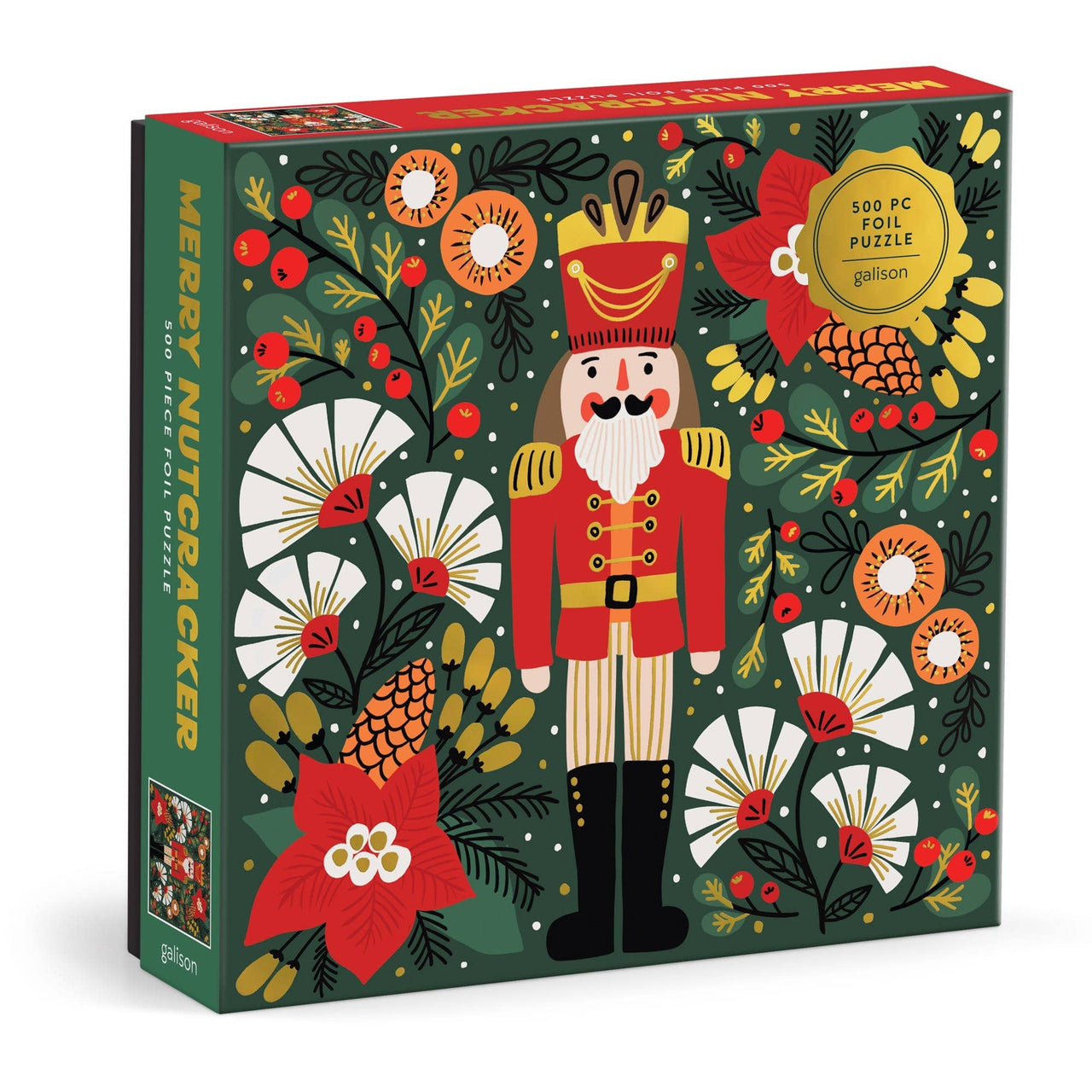 Galison: Merry Nutcracker 500pc puzzle