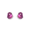 Susan Rodgers: Talon Earrings, Pink Sapphire
