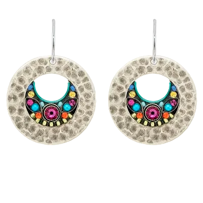 Firefly: Artisan Large Hoop Earrings (E726-MC)