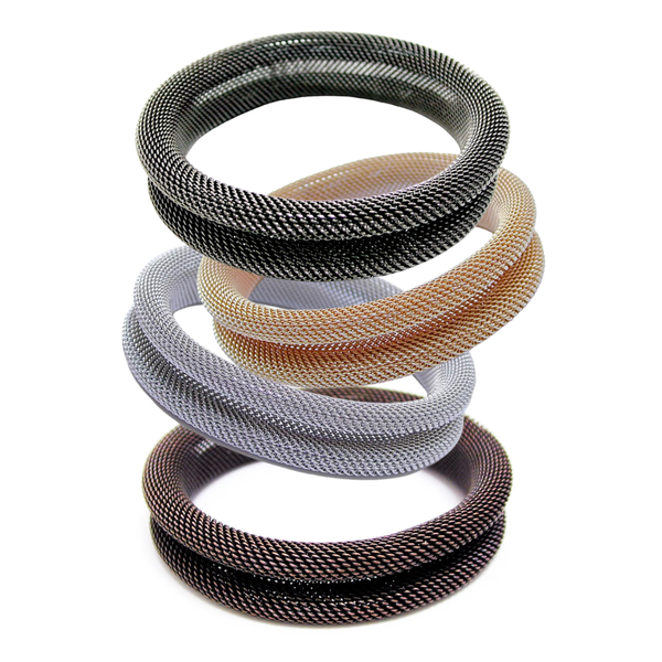 Erica Zap: Rolled Mesh Bangle