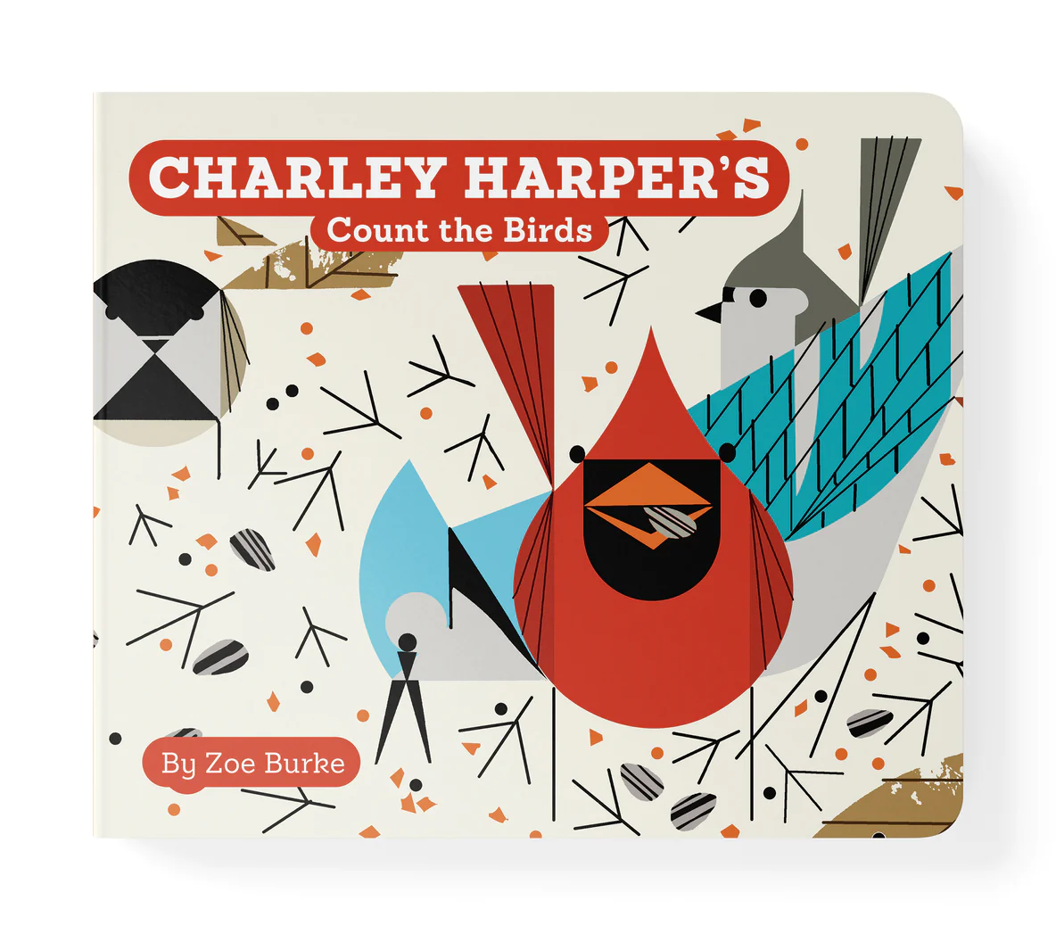 Pomegranate: Charley Harper's Count the Birds Board Book