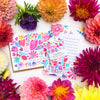 Honeyberry: Pink & Red Flowers Tiny Notes