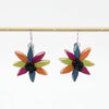 Sylca: Amaya Flower Earrings, Brights