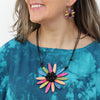 Sylca: Amaya Flower Necklace, Brights