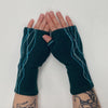 Sardine Clothing Co: Squiggle Fingerless Gloves