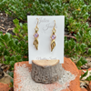 Jolica: Kelp Earrings, 14KV