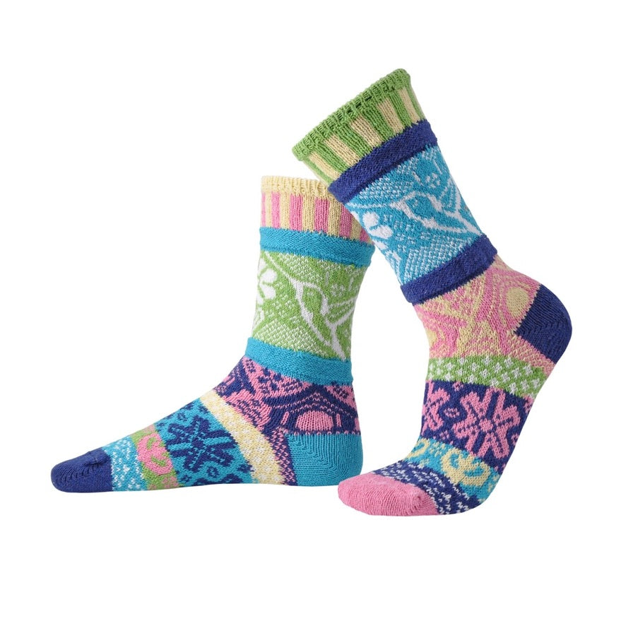 Solmate:  Crew Sock, Hummingbird