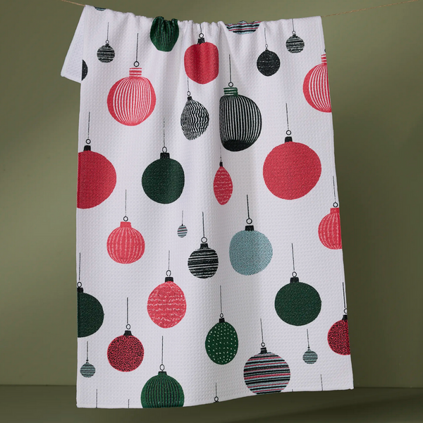 Geometry: Jingles Tea Towel