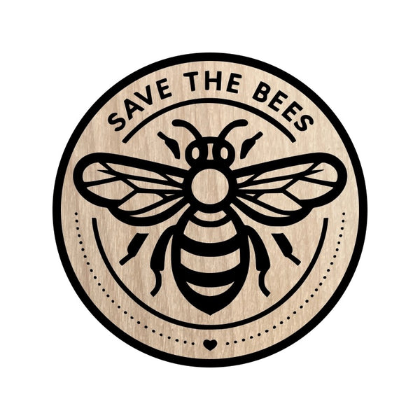 Zootility: Save the Bees Eco Sticker