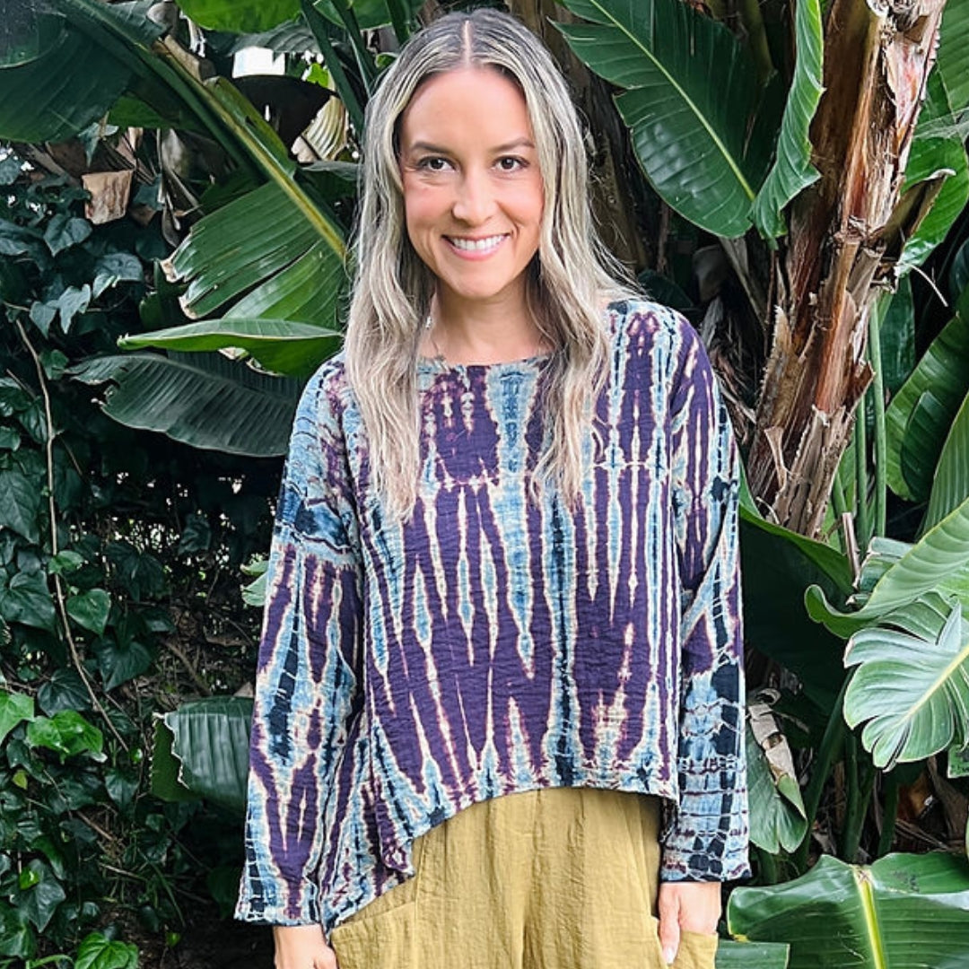 Eleven Stitch: Hand-dyed Topper