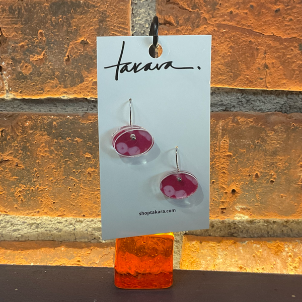 Takara: Oval Dot Earrings