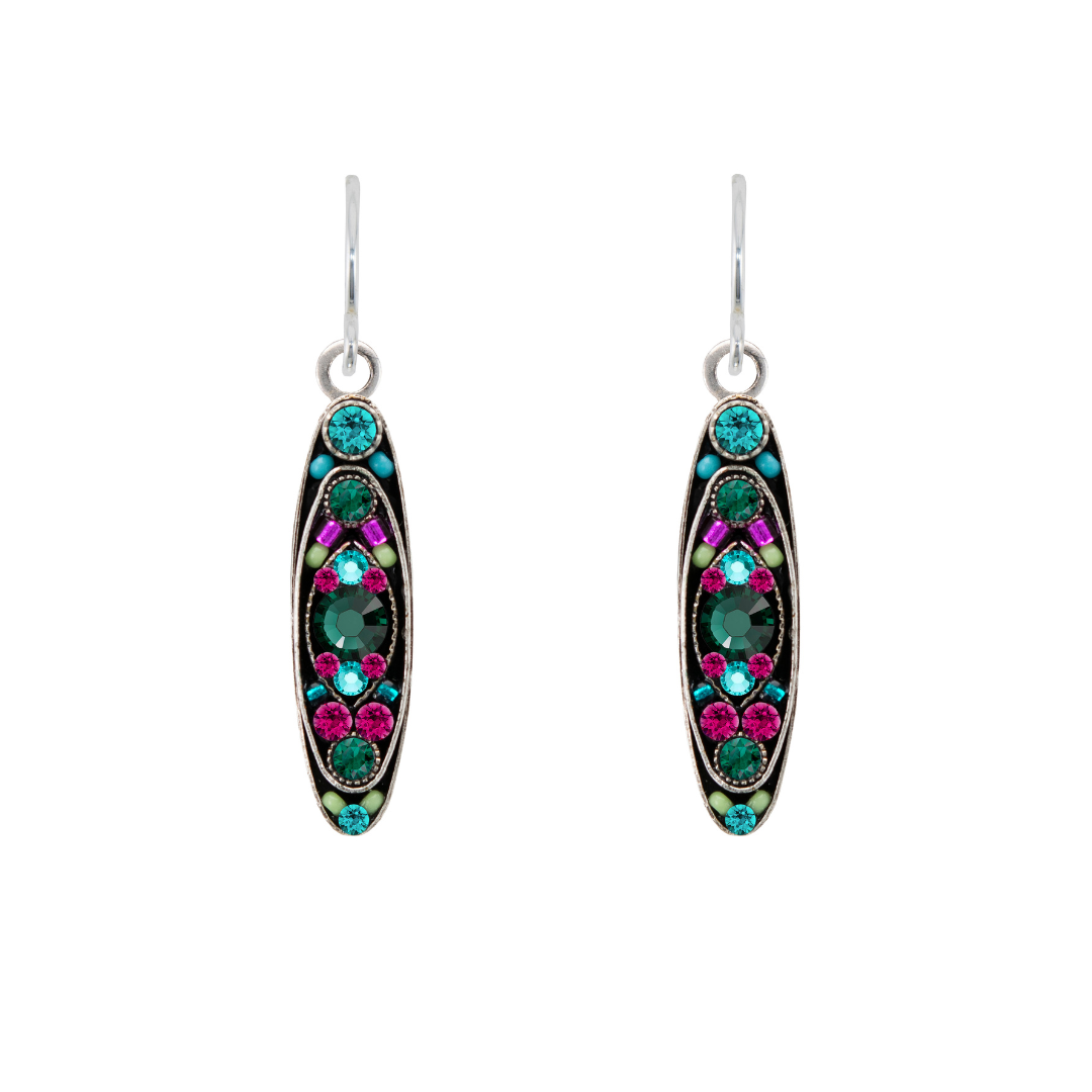 Firefly: Long Oval Earrings (E185)