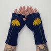 Sardine Clothing Co: Coneflower Fingerless Gloves