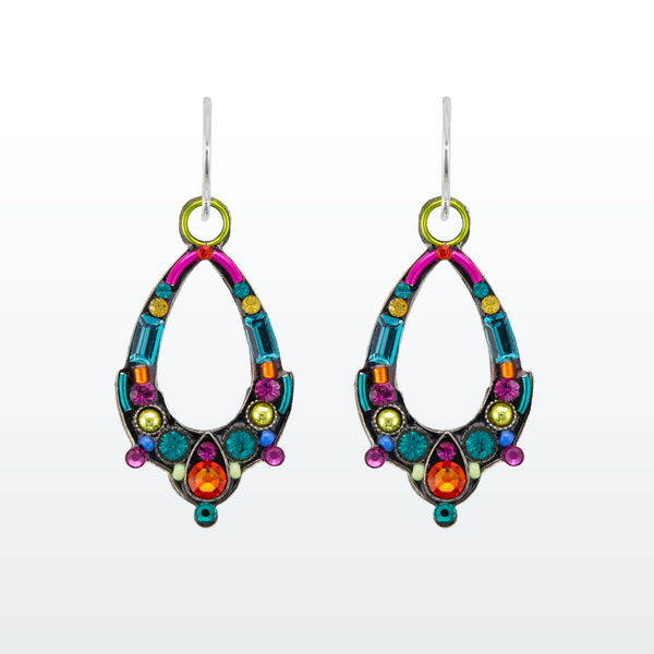 FIrefly: Oval Hoop Earrings (E414)