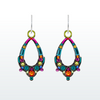 FIrefly: Oval Hoop Earrings (E414)