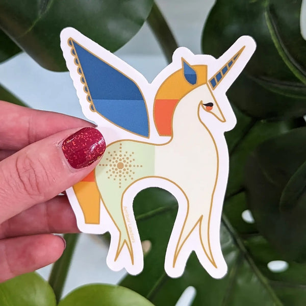 Amber Leaders: Unicorn Sticker
