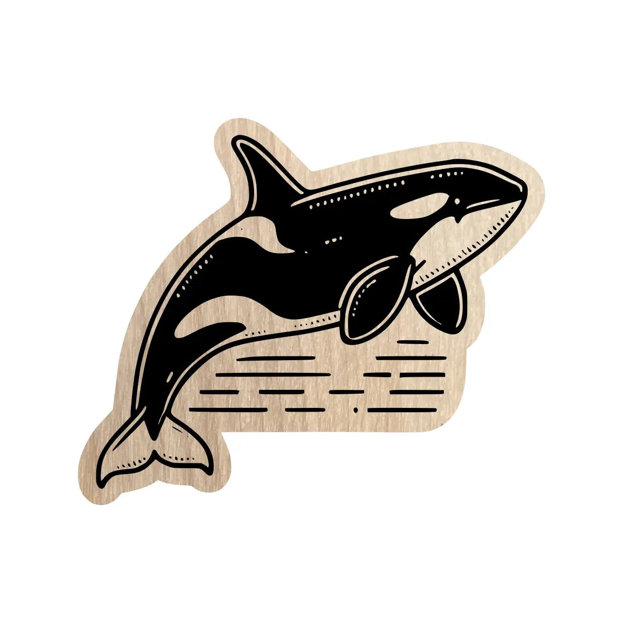 Zootility: Orca Eco Sticker