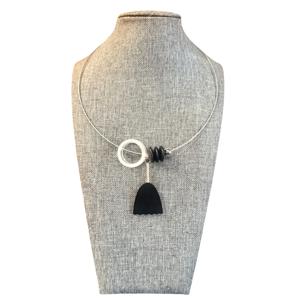 Inteplei: Dome Drop Necklace