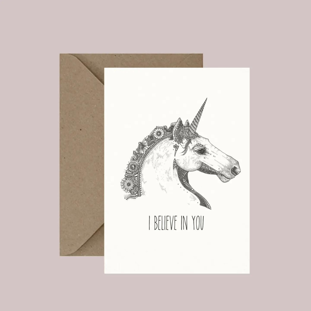 Little Dot Creations: I Believe In You Card