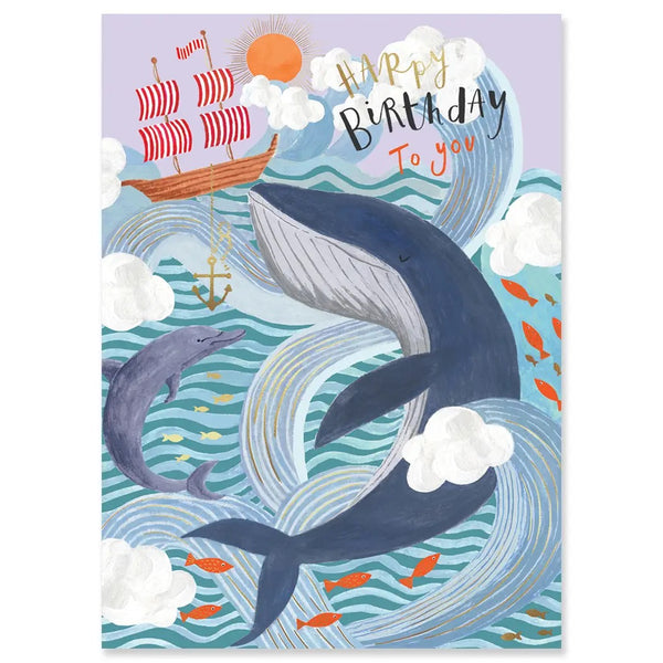 Louise Tiler: Whales Birthday