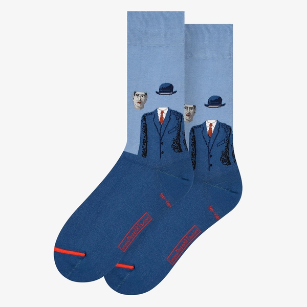 Art Sox: Magritte, The Pilgrim (sz 9-13.5)