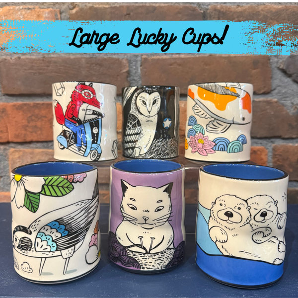 The Bowl Maker Large Lucky Cups