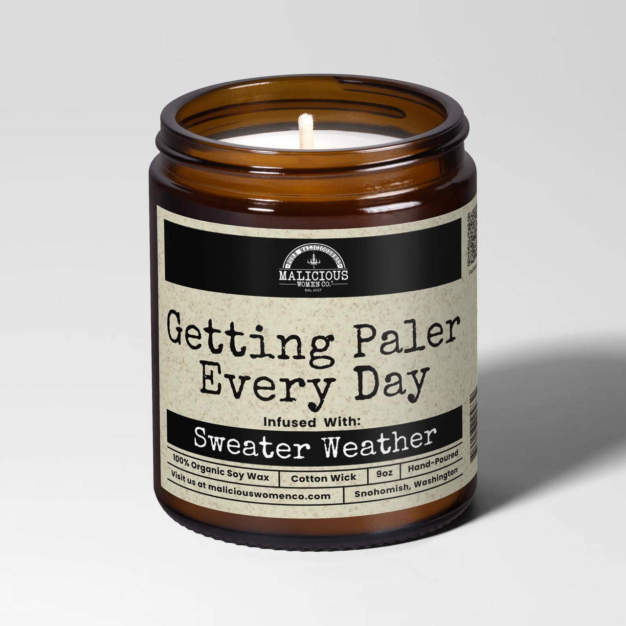 Malicious Women Candle Co: Getting Paler Every Day