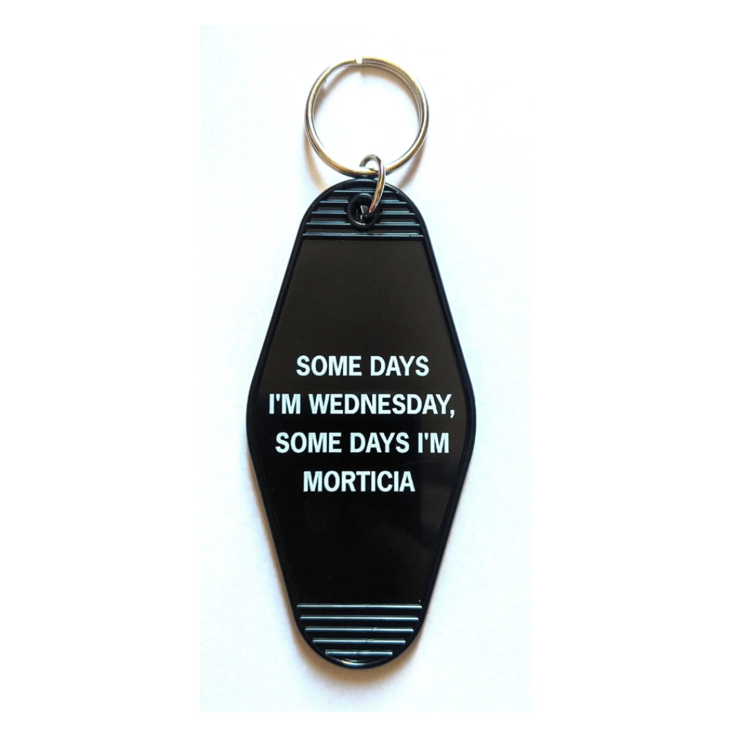 Get Bullish: Wednesday/Morticia Keychain