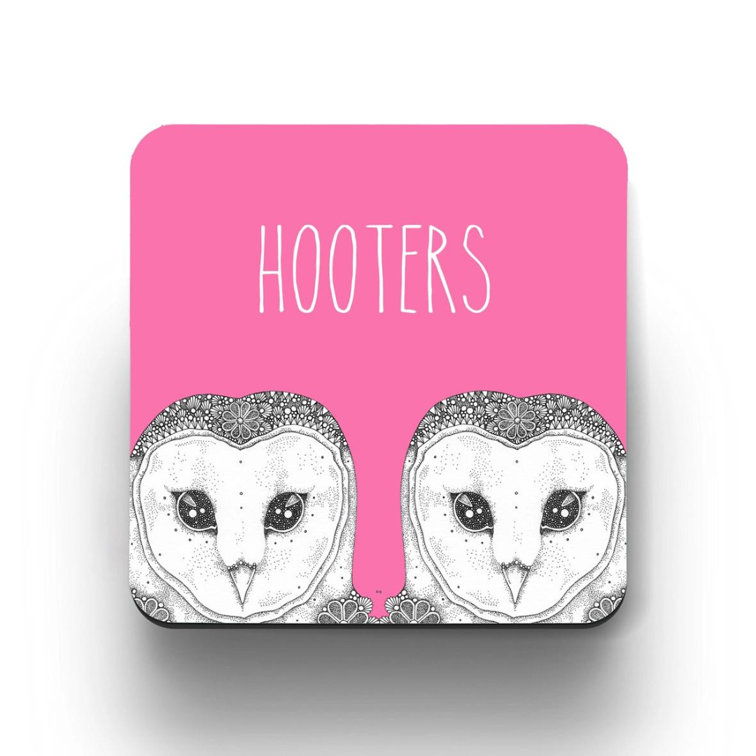 Little Dot Creations: Hooters Coaster