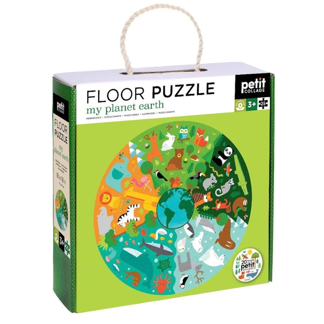 Petit Collage: My Planet Earth Floor Puzzle