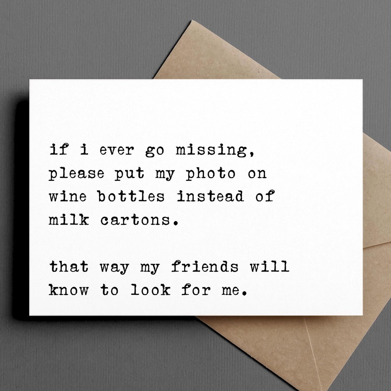 Ink and Attitude: If I Ever Go Missing