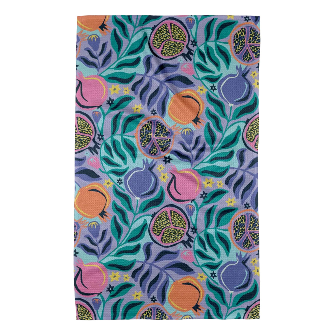 Geometry: Lucky Pomegranate Tea Towel