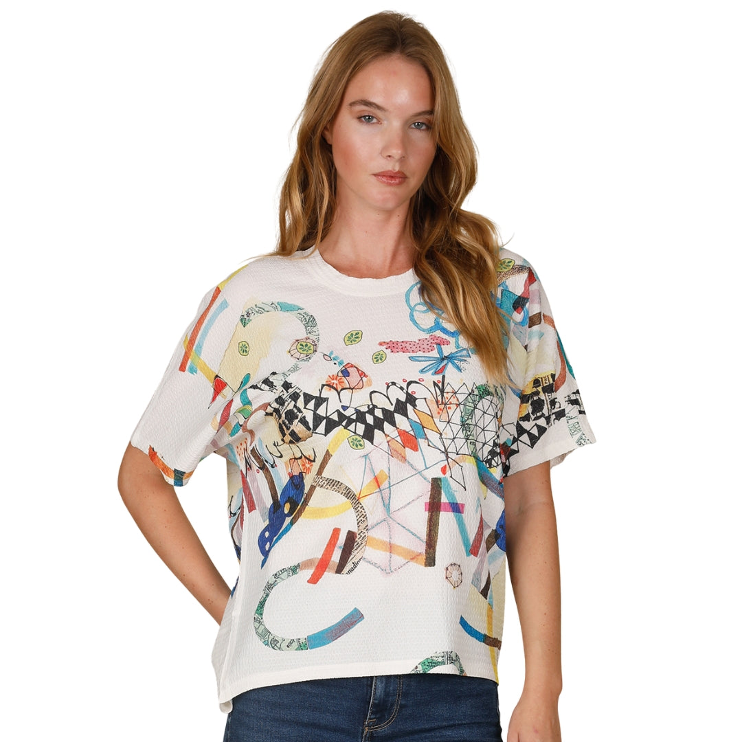 Inoah: Dolman Prisma Glow Top