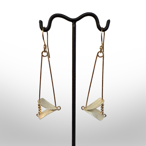 Carolyn Zakarija: Floating Petals Earrings